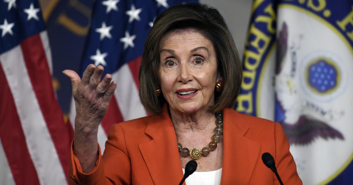 California Rep. Nancy Pelosi was hospitalized after sustaining an injury in Europe