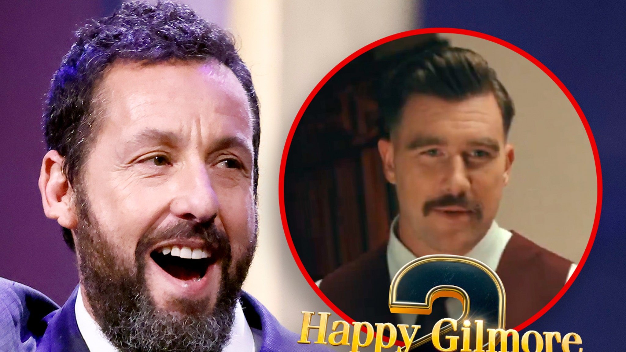 Travis Kelce appears in the Netflix trailer for Happy Gilmore 2