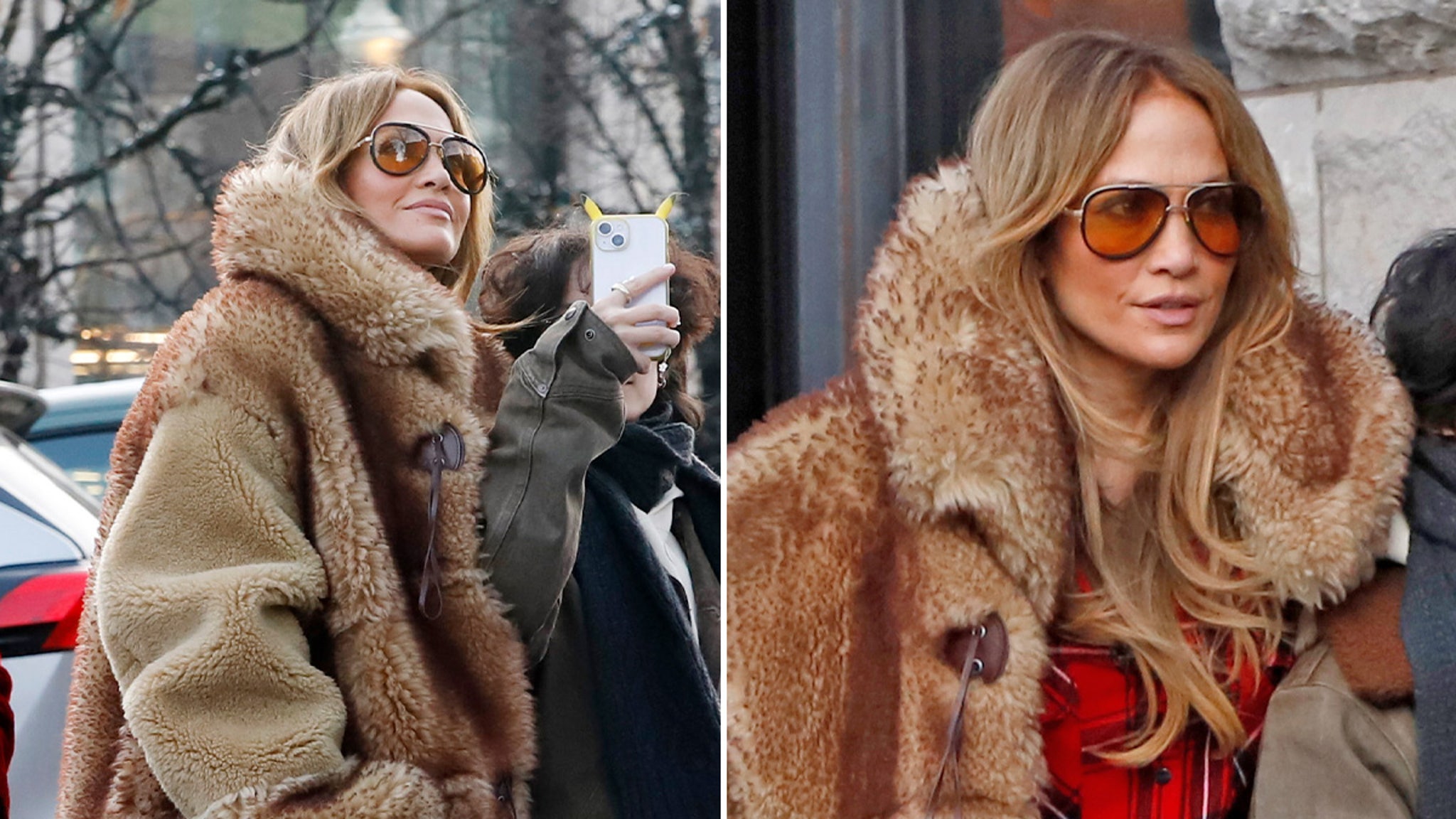 Jennifer Lopez, family, goes last minute Christmas shopping in Aspen