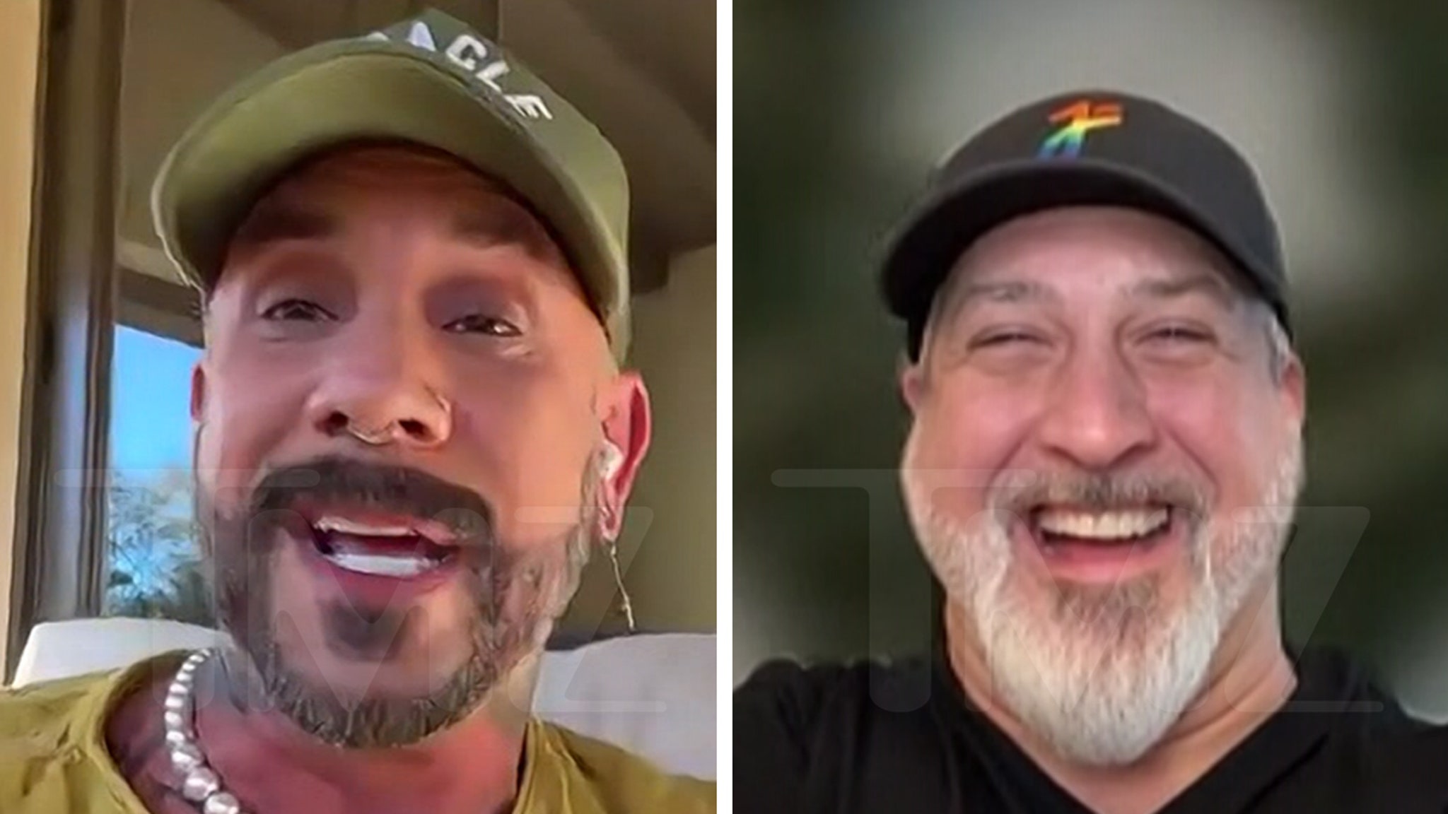 AJ McLean, Joey Fatone Dish on the NYE Show, Bromance, Potential *NYSNC Reunion