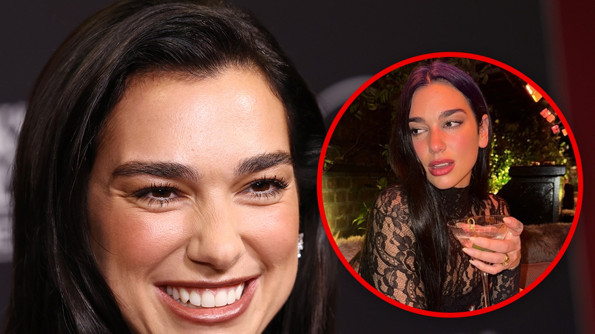 Dua Lipa flaunts a gold ring, fueling engagement rumors