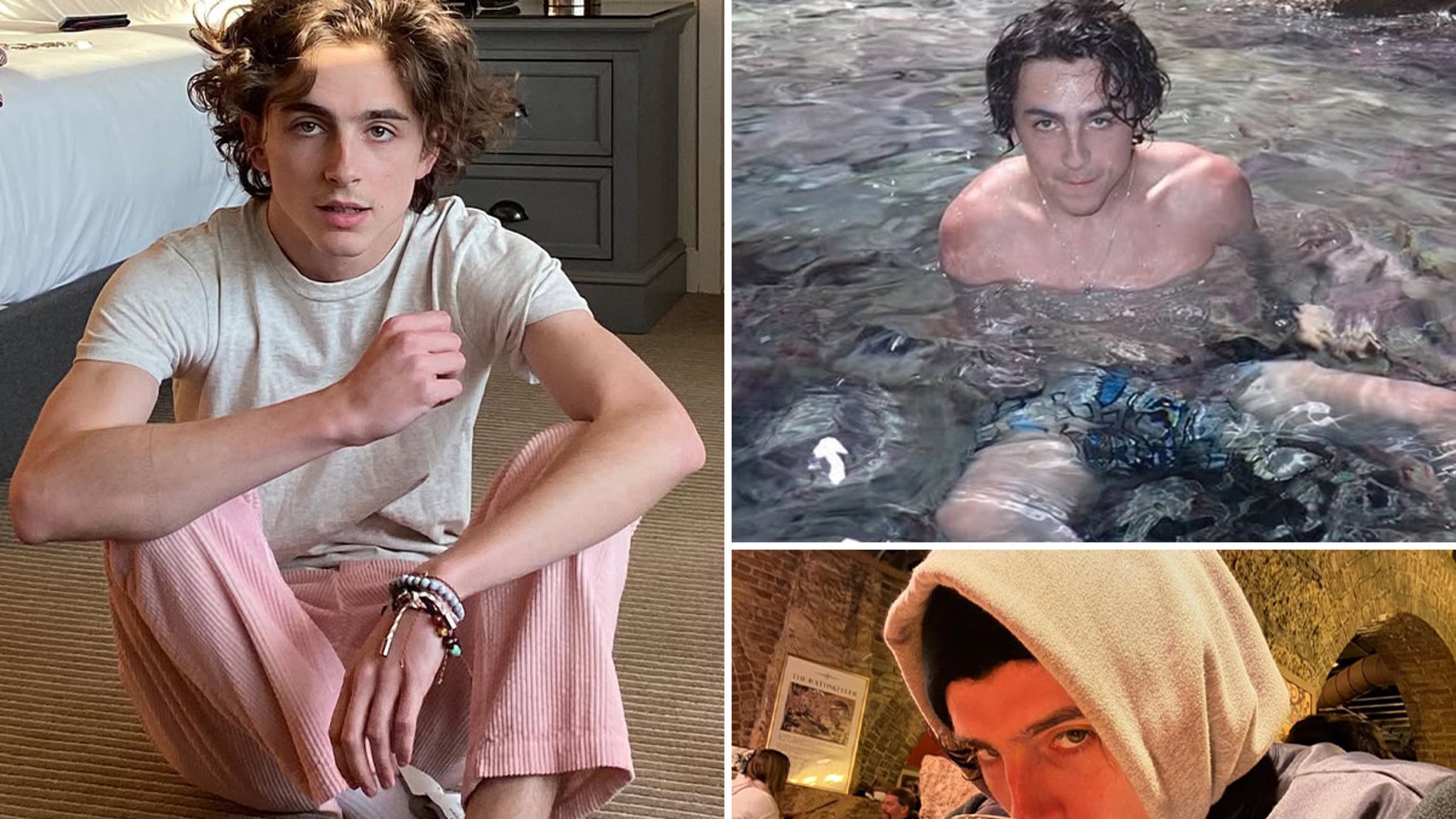 Timothée Chalamet's nifty social shots to kick off his 29th birthday!