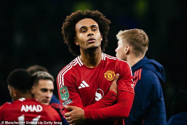 Man United star Joshua Zirkzee 'splits from long-term model girlfriend' just six months after moving to England in £36.5m deal