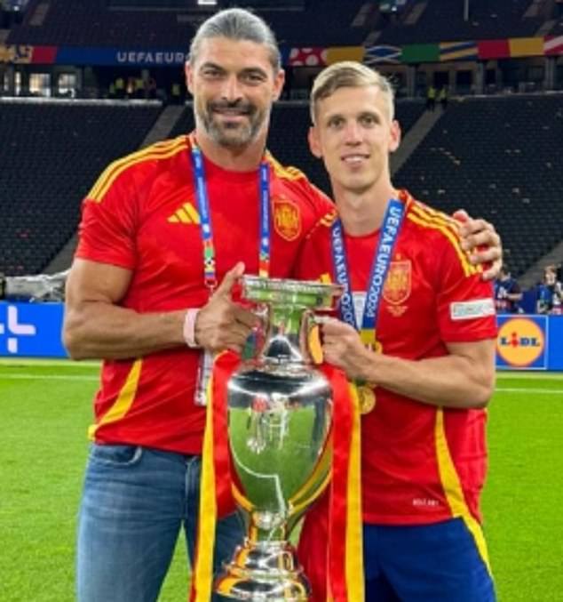 Dani Olmo's agent arrives in Manchester as it emerges the £50million star could leave Barcelona for FREE in January as they are BLOCKED from signing him up due to financial issues.