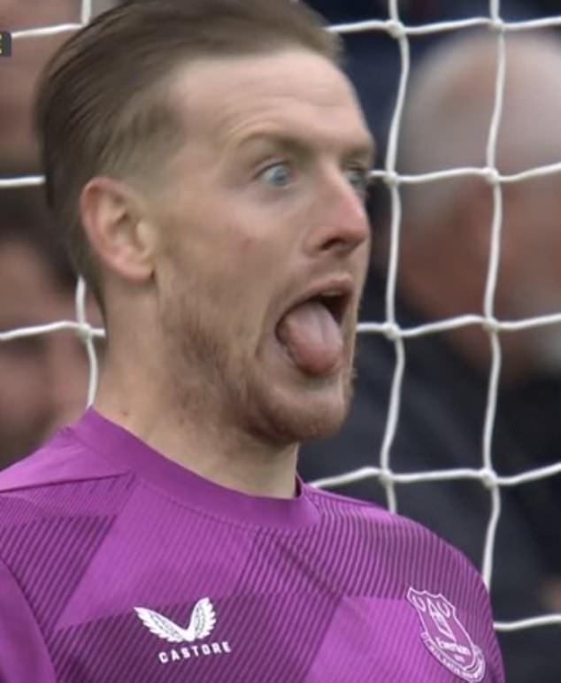 Jordan Pickford's penalty antics deterred Erling Haaland ahead of his big MISS for Man City, as water bottle cheat sheet emerges for Everton goalkeeper