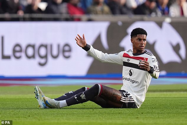 Marcus Rashford is out of the Man United squad for the FOURTH game in a row, with his future increasingly uncertain after an explosive interview.