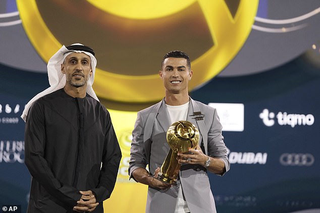 Two more for the collection, Cristiano! Ronaldo is crowned twice at the Globe Soccer Awards, as the Portuguese star celebrates another prolific Al-Nassr campaign.