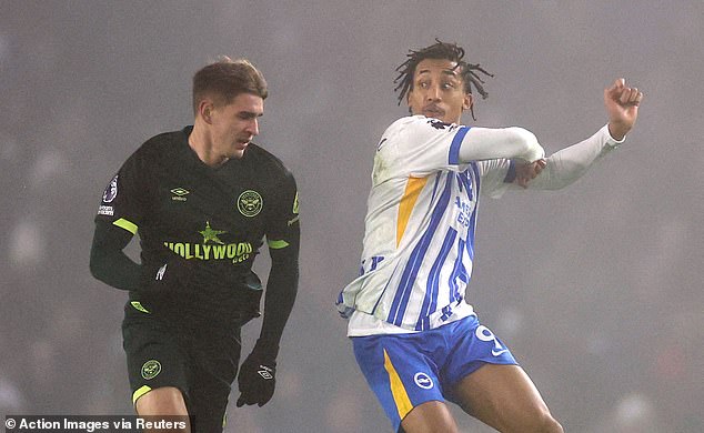 Premier League press release after Brighton star Joao Pedro incredibly ESCAPED a red card following a violent elbow that missed his opponent by centimeters