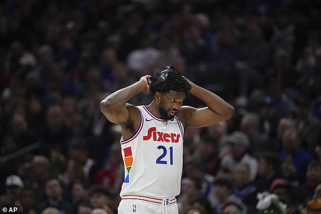 NBA punishes Joel Embiid for making an obscene gesture at Celtics fans days after yelling at referee