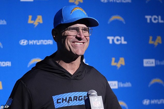 The incredible bonus Jim Harbaugh has accumulated after leading the LA Chargers to the playoffs