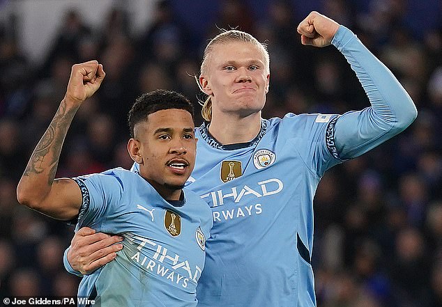 Leicester City 0-2 Manchester City: Erling Haaland smashes home to give Pep Guardiola's men their first win in five against a stubborn Foxes team