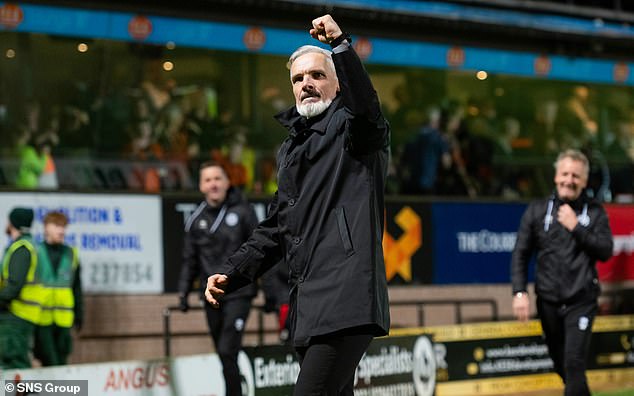 BAN THEM FOR LIFE: Dundee United boss Goodwin attacks after being attacked by missile-throwing Dons thugs