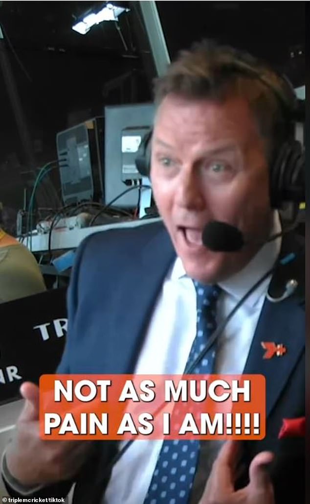 Channel Seven commentator James Brayshaw suddenly gets VERY personal in an awkward outburst during cricket coverage.