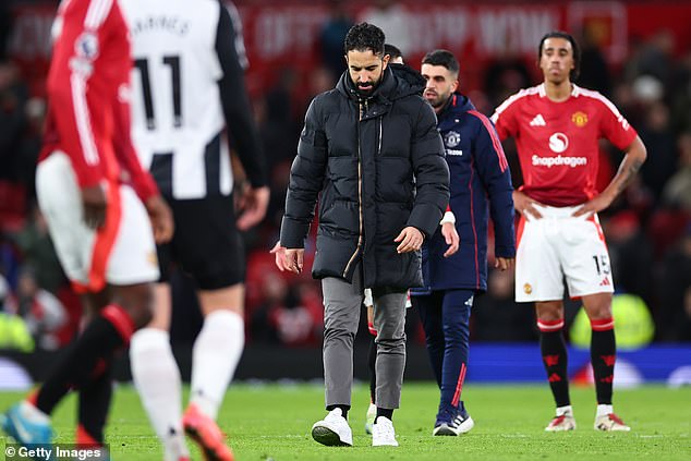 Ruben Amorim admits he is “ASSAMENED” to be Man United manager and accepts the team is “not improving” under him as the season threatens to spiral out of control with the club just seven points above the relegation zone .