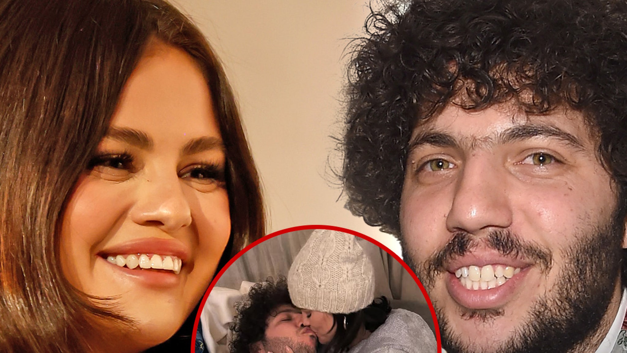 Selena Gomez shares a passionate kiss with Benny Blanco in a vacation Instagram post