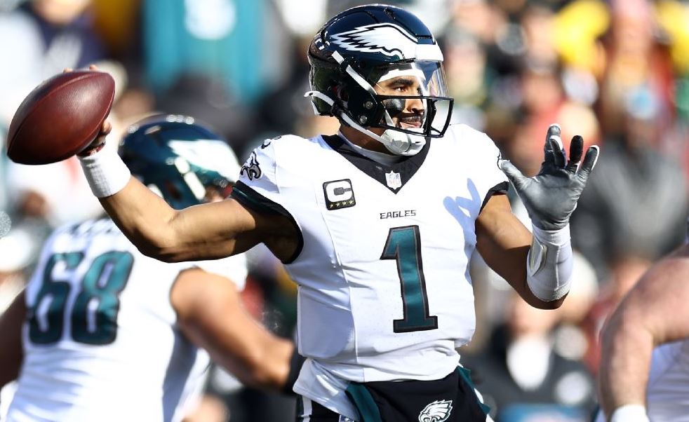 Jalen Hurts Exits Eagles vs. Commanders Game with Concussion After Early Hits