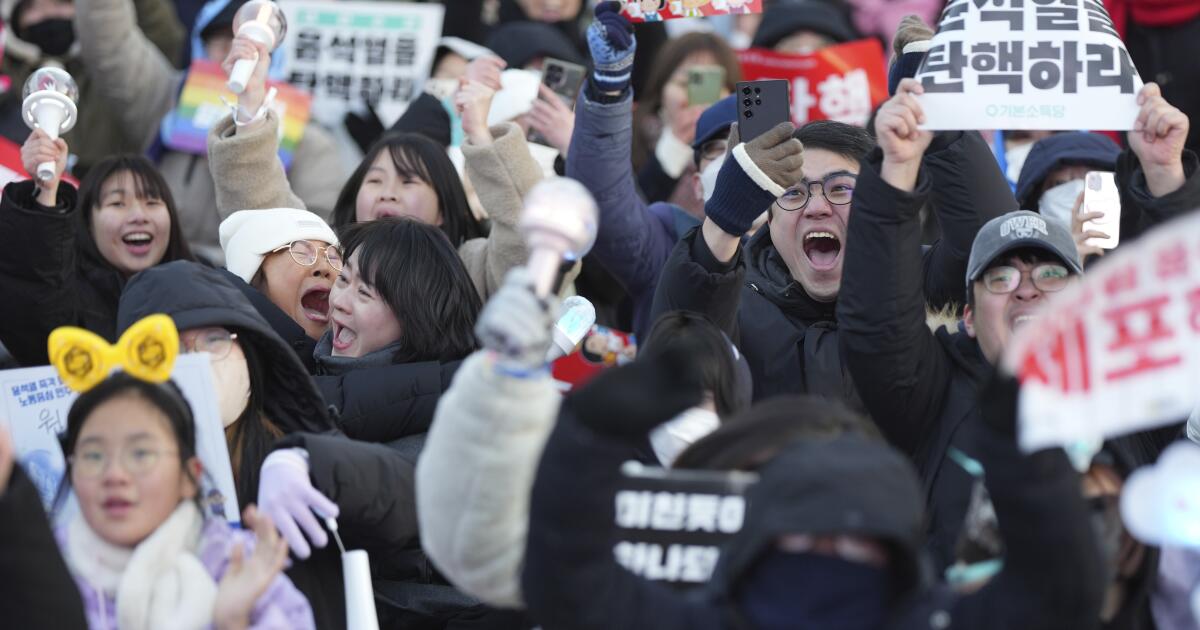 The South Korean president was indicted, ending an 11-day standoff