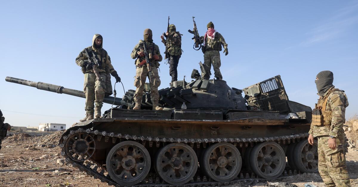 Syrian rebels capture a strategically important city – a major setback for Assad