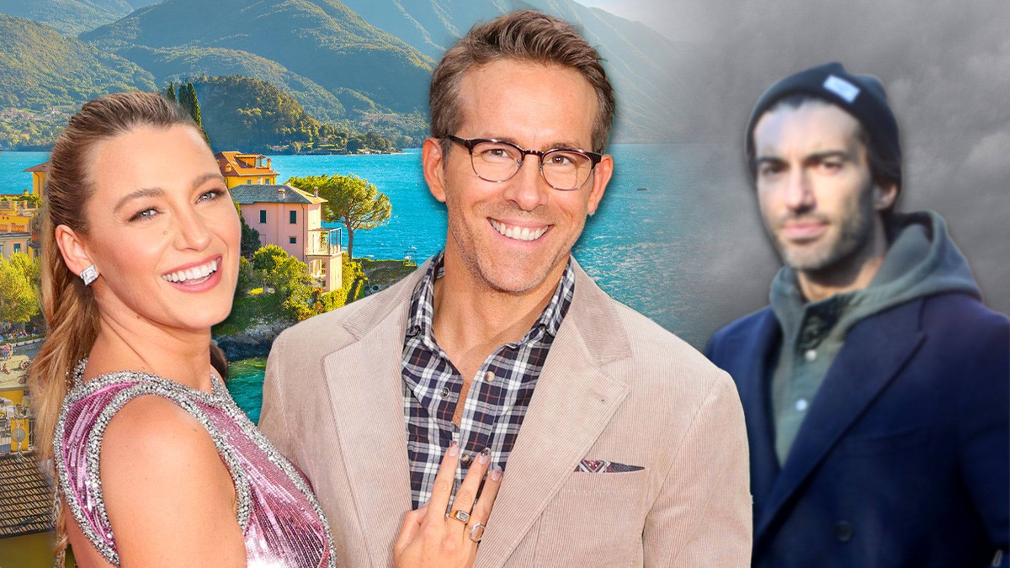 Blake Lively & Ryan Reynolds on vacation in the middle of the Justin Baldoni War