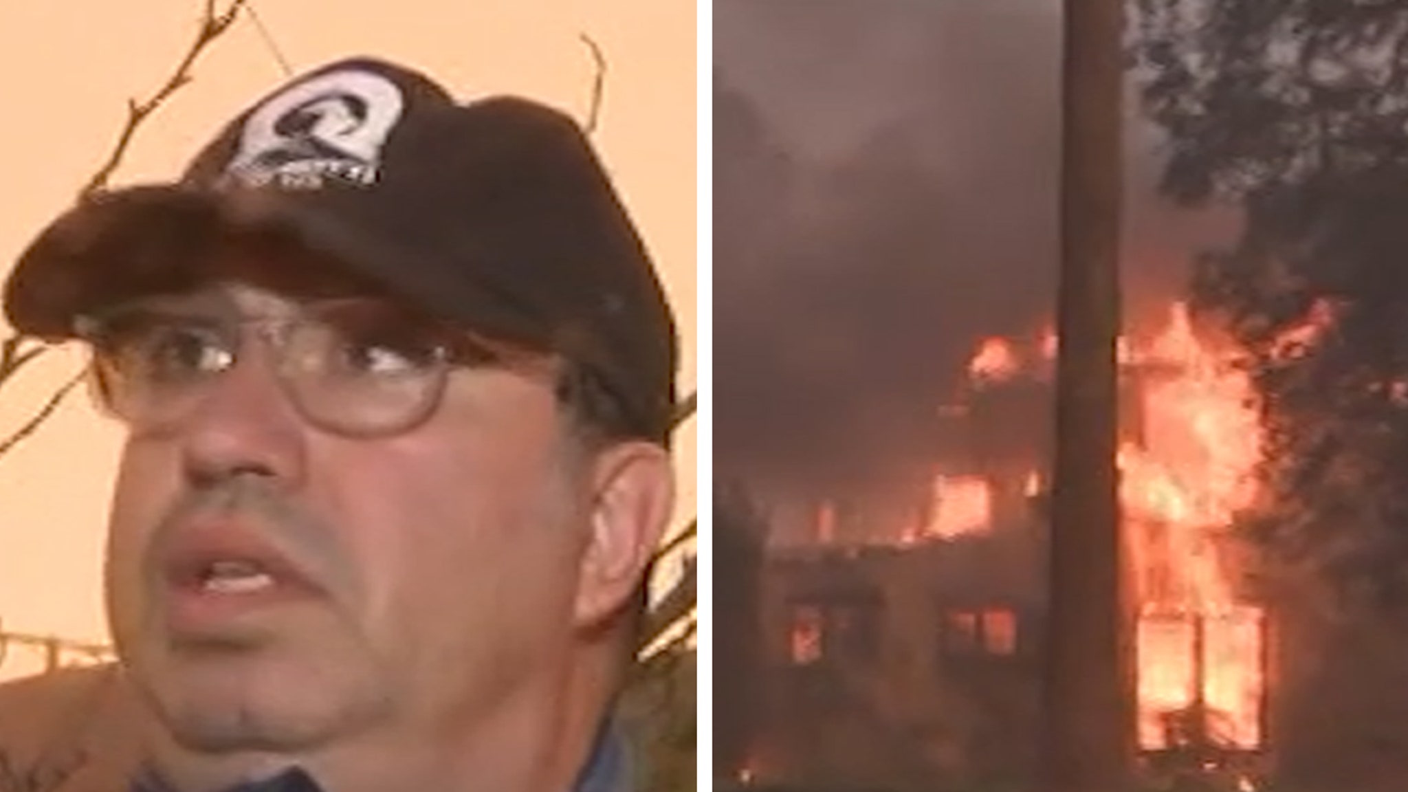 Man who lost his home, cars in LA wildfires, just grateful to be alive