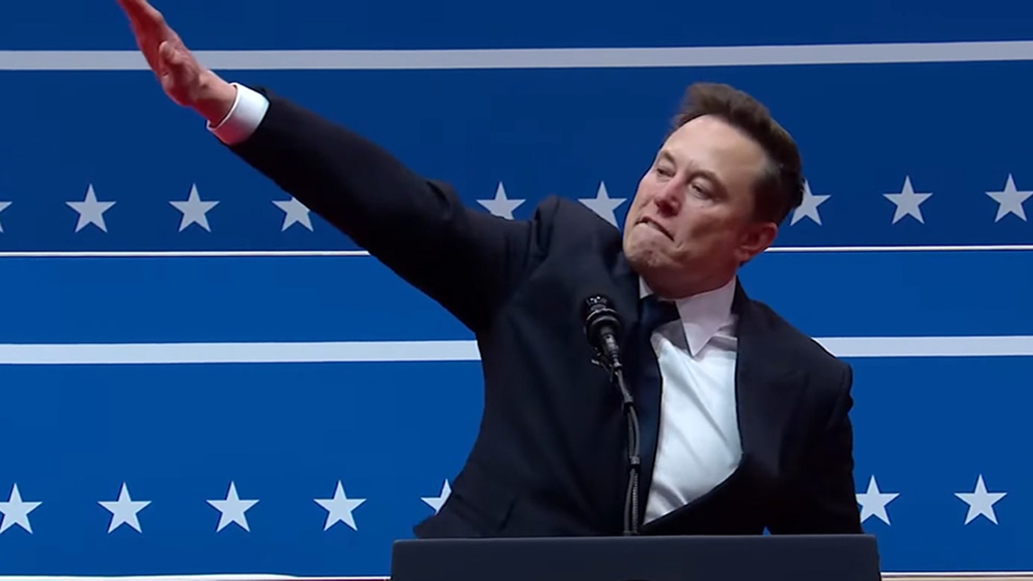 Elon Musk's mass greeting draws ugly comparisons after inauguration