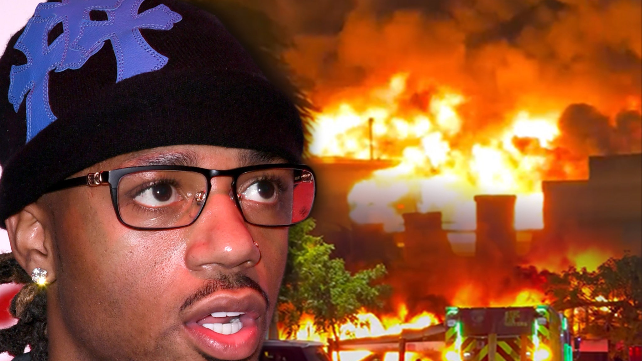 Metro Boomin's rented yacht engulfed in flames in Miami