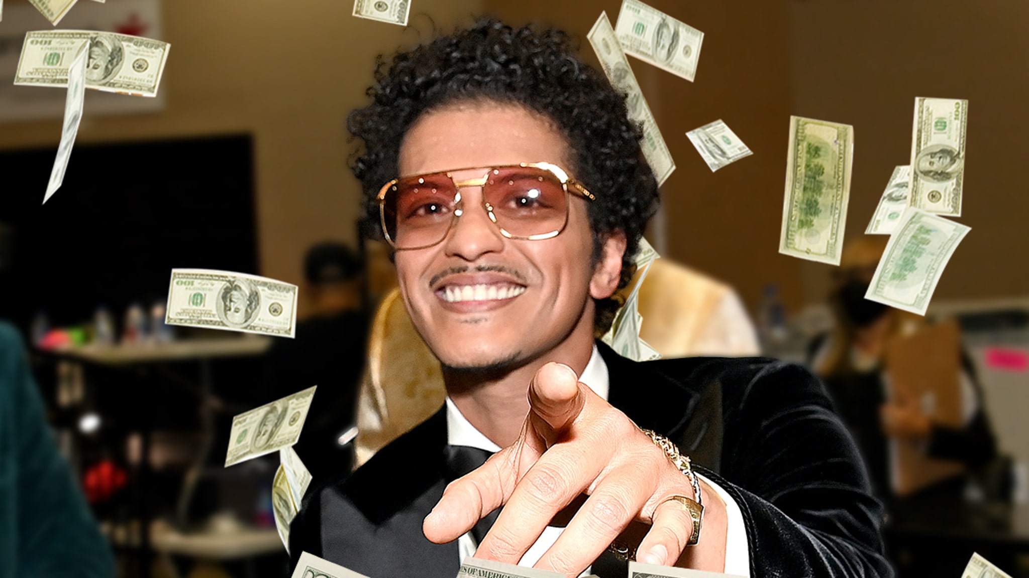 Bruno Mars is again fun with 50 million US dollars for gambling debt rumors