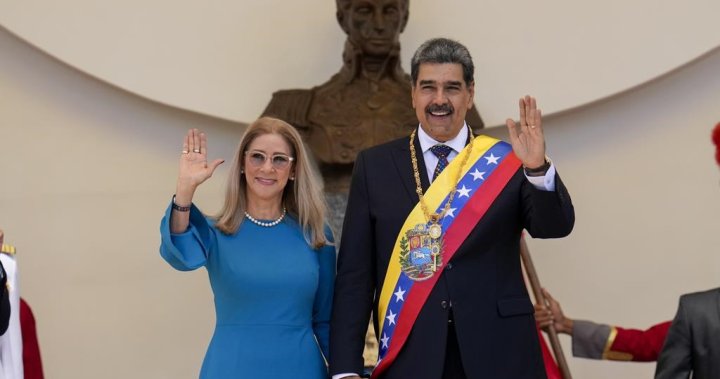 Venezuela's Maduro defies calls to resign, sworn in for third term – National