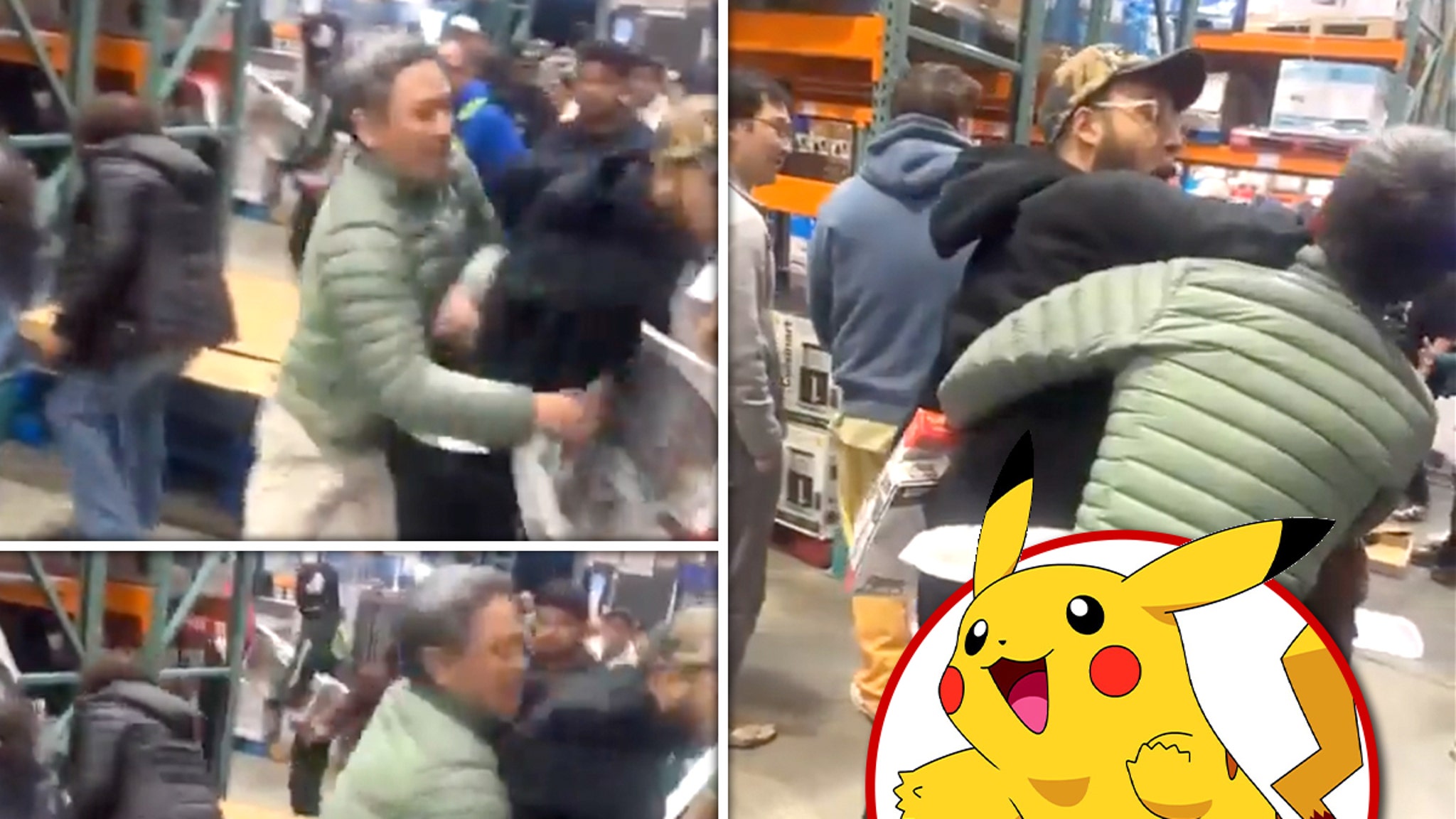 Pokémon cards cause chaos, fights at Costco, in the video