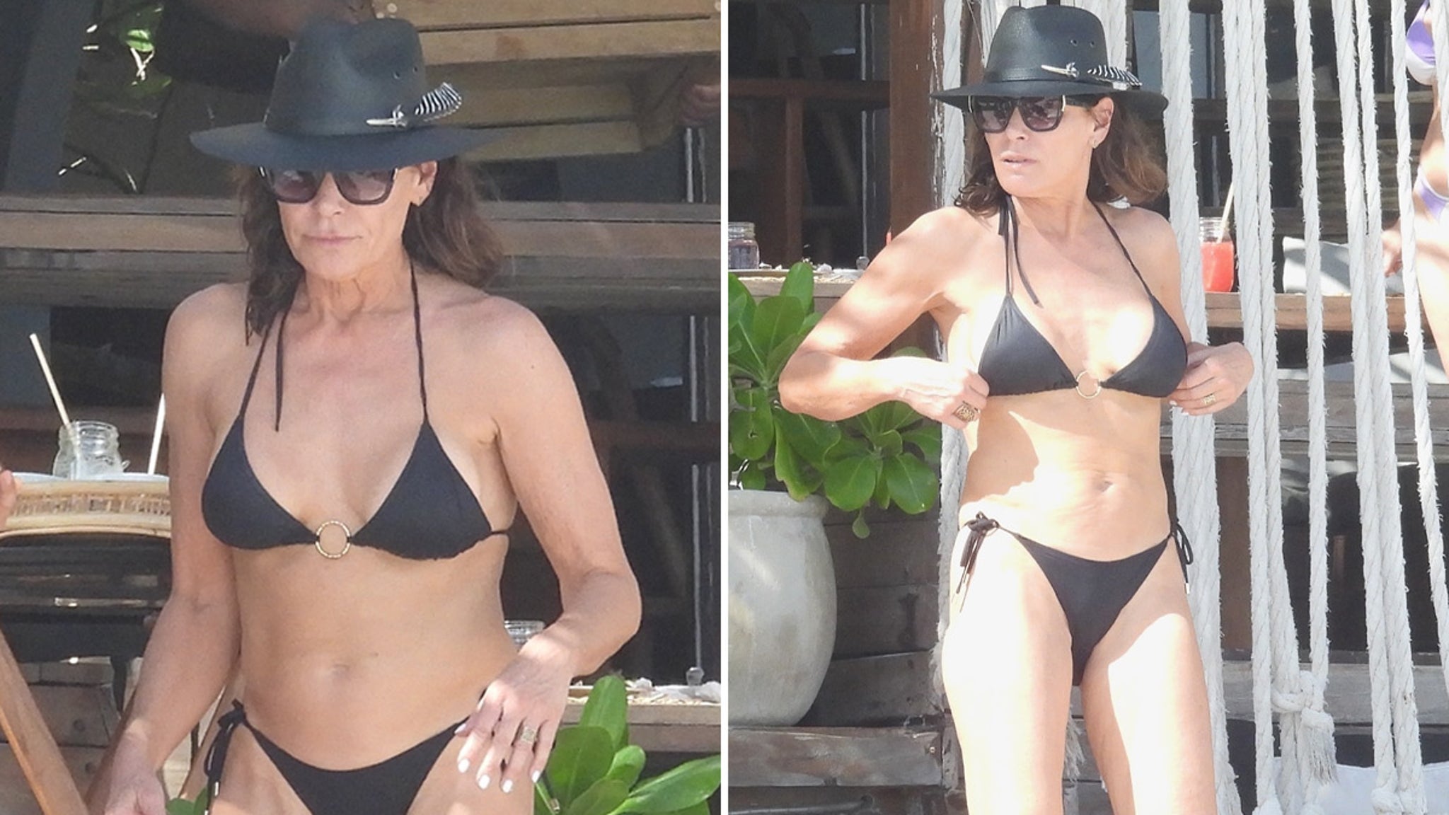 'Real Housewives' star Luann De Lesseps rocks tiny bikini in Mexico