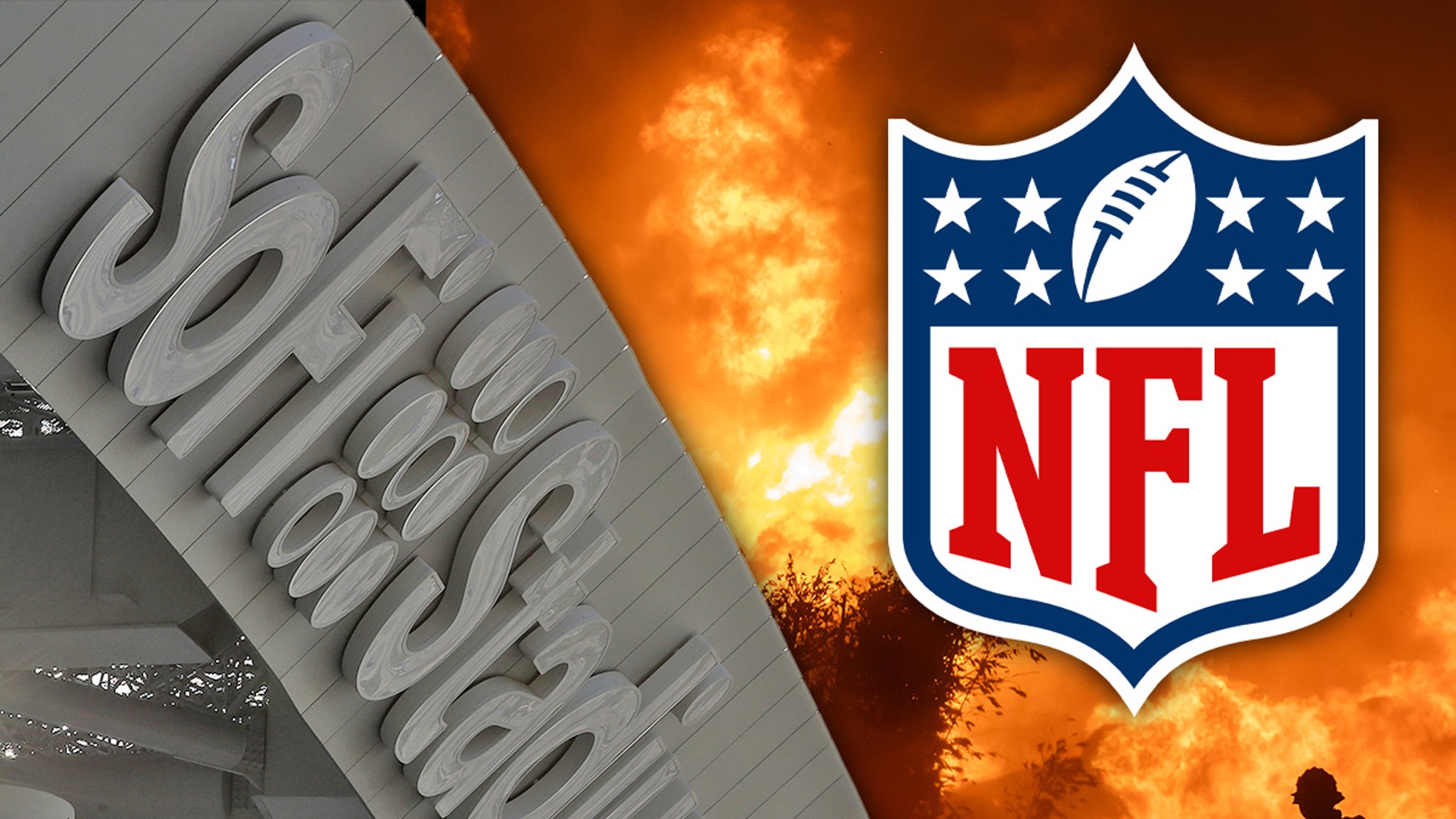 NFL 'closely watching' wildfires in LA as Rams vs. Vikings game approaches