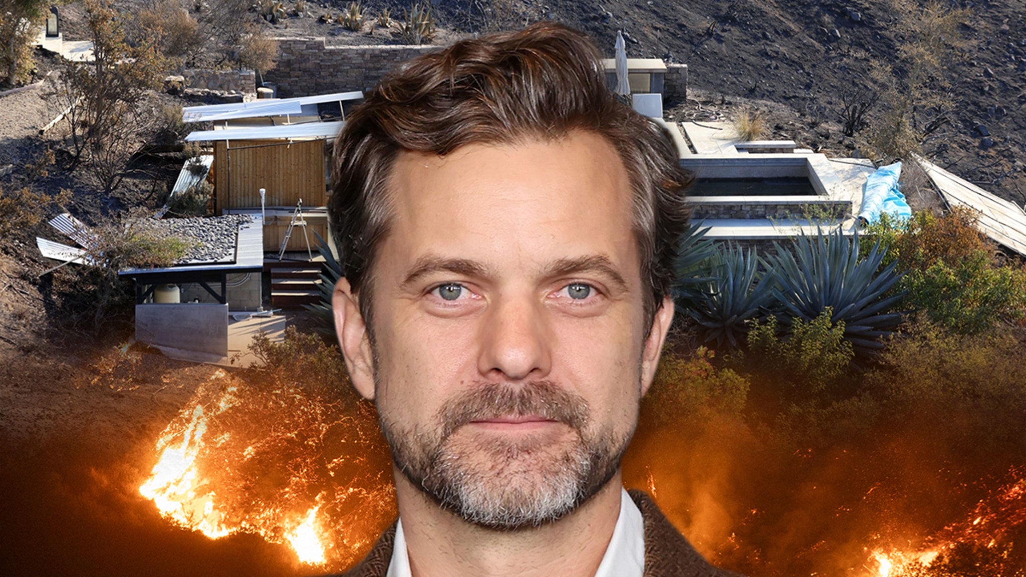 Joshua Jackson's home was burned to the ground in wildfires in Los Angeles