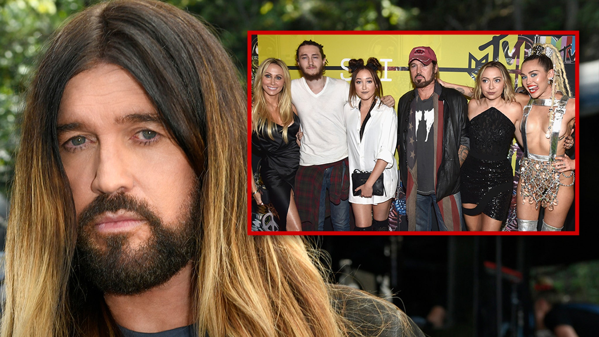 Billy Ray Cyrus says he is praying for the family in the middle of the drama