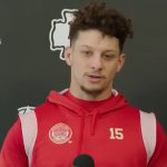 Patrick Mahomes praises Brittany after welcoming third child: 'She crushed it'