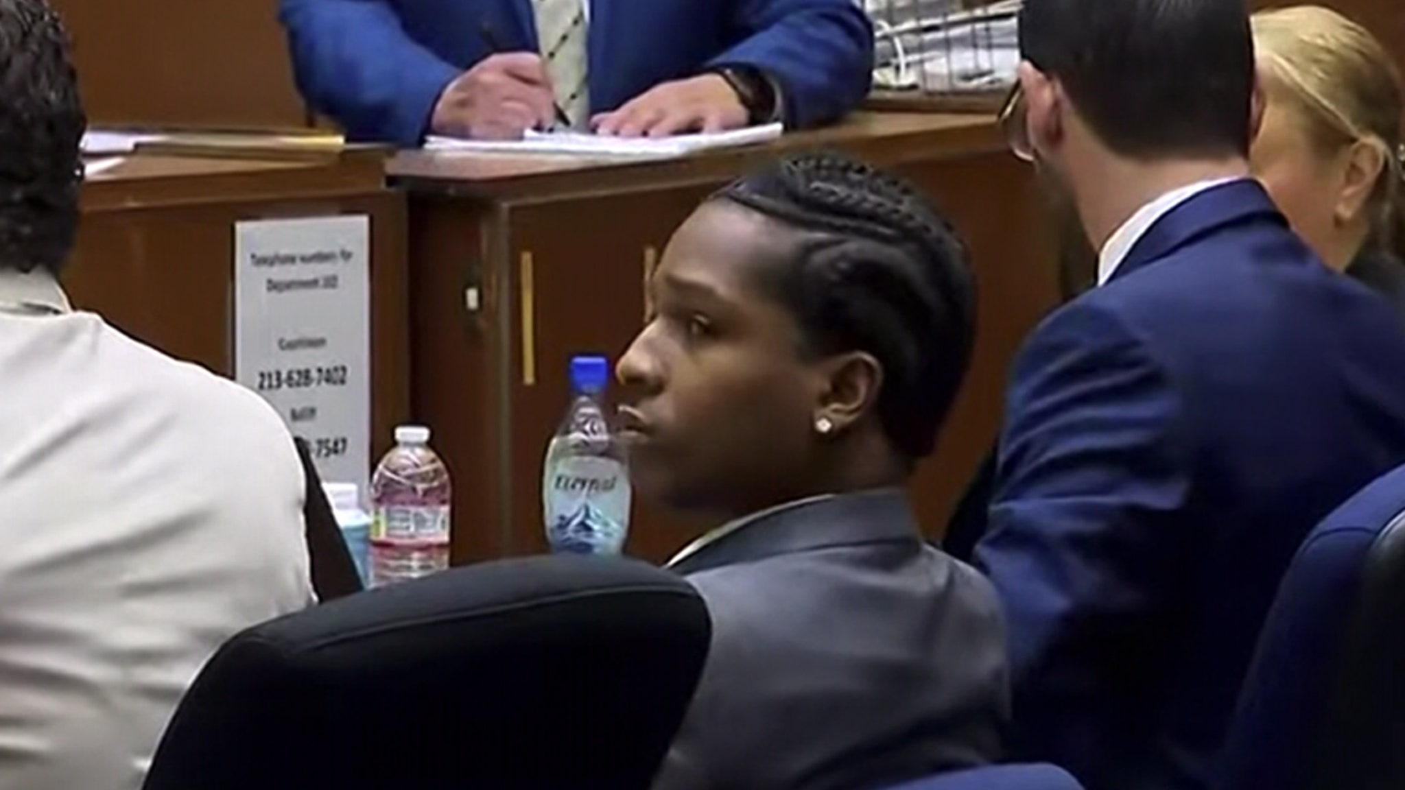 A$AP Rocky Assault Trial Begins in Downtown LA