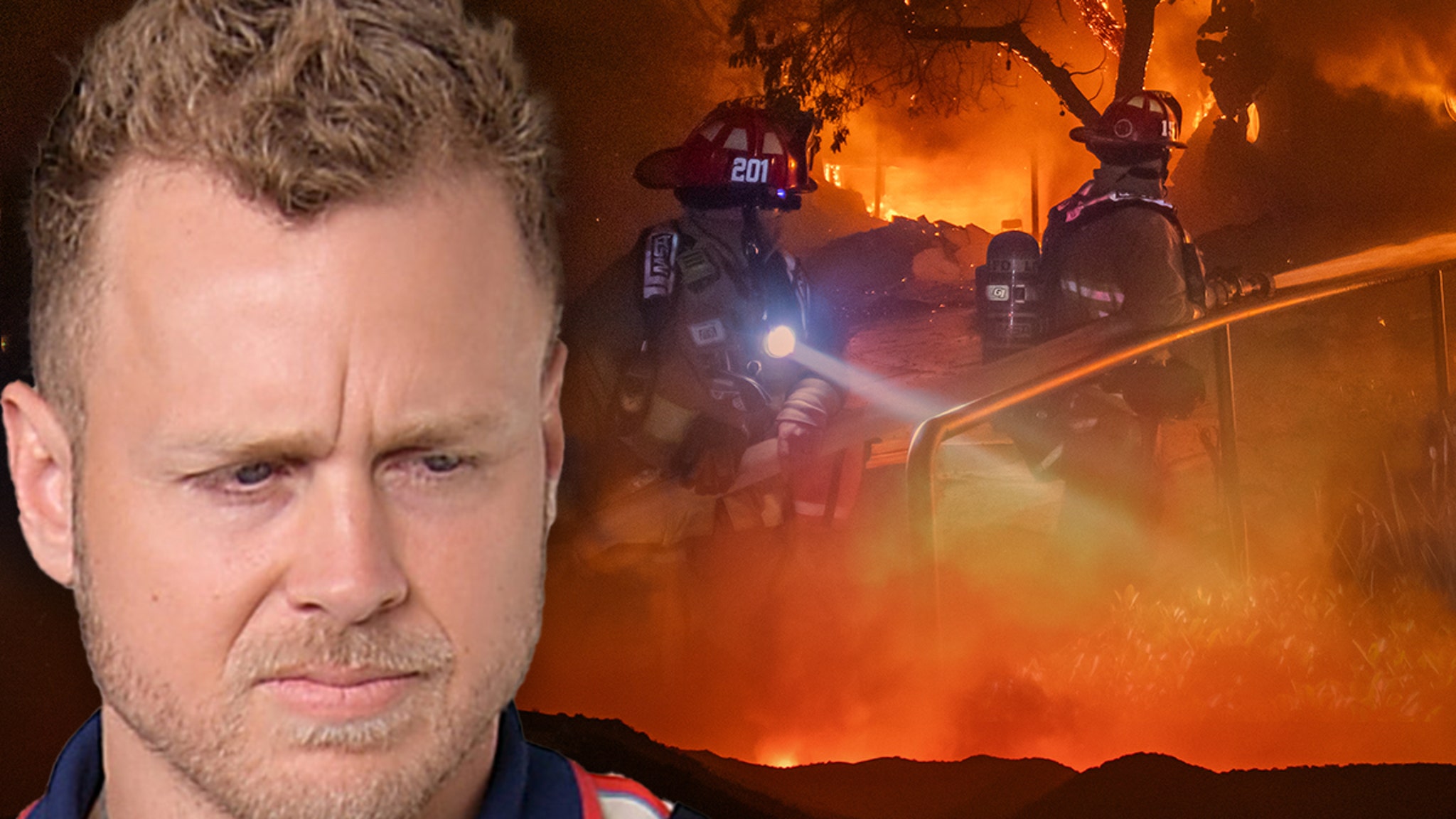 Spencer Pratt asks fans to help him make money after losing his home in LA Wildfire