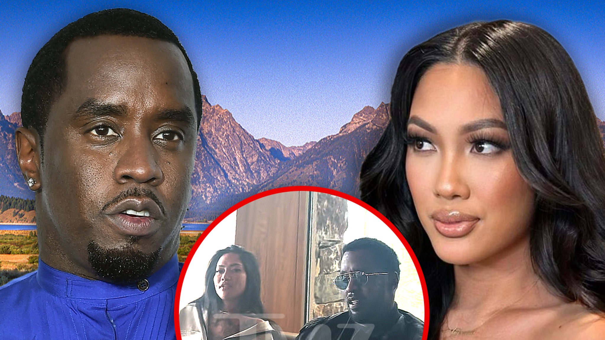 Diddy was vacationing at the Fancy Wyoming Resort months before his arrest and got into an argument with a woman