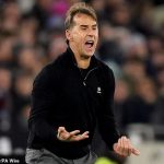 West Ham SACK Julen Lopetegui – with Graham Potter set to take control with the team stuck in 14th place and Michail Antonio and Jarrod Bowen injured