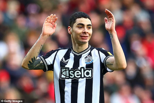 Newcastle's Miguel Almirón is being pursued by FIVE teams as new asking price for long-serving Paraguayan revealed