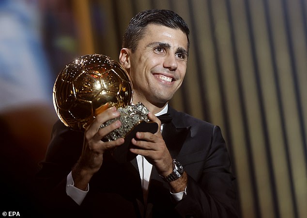 Rodri responds to Cristiano Ronaldo's claim that the Ballon d'Or was 'UNFAIR', after five-time claimed Vinicius Jr should have beaten the Manchester City star to the honour.