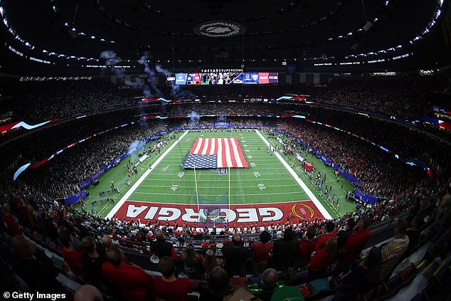 Moving moment as fans sing USA at Sugar Bowl in tribute to victims of New Orleans terrorist attack