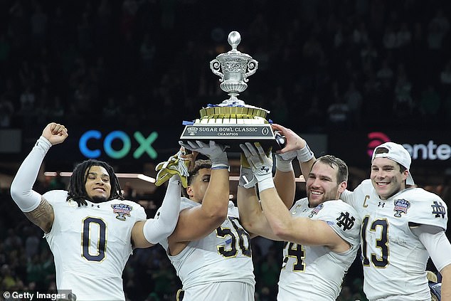 Notre Dame achieves emotional Sugar Bowl victory over Georgia on poignant night in New Orleans after terrorist attack