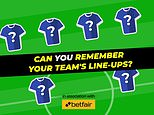 PLAYING TEAM SHEET: Can you remember the Chelsea team that earned a dramatic 4-4 draw with champions Man City in November 2023?