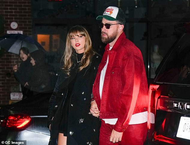 Comedian criticized for crude joke comparing Taylor Swift and Travis Kelce to Luigi Mangione