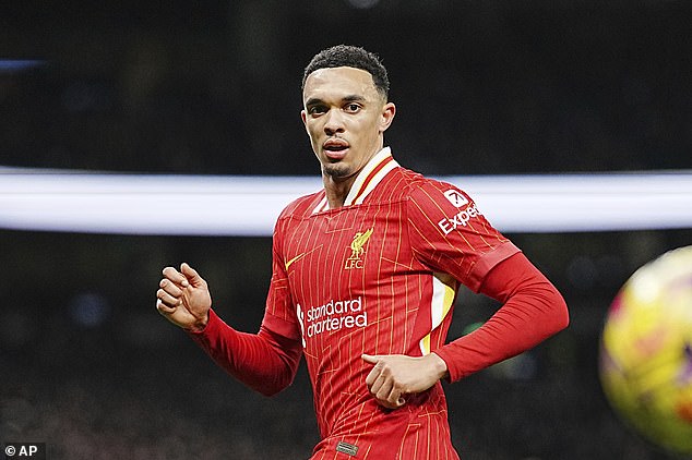 Arne Slot claims Trent Alexander-Arnold transfer speculation 'may HELP' Liverpool's Premier League title bid with England star linked to Real Madrid move