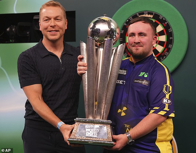 Luke Littler presented the Sid Waddell Trophy to Chris Hoy and was congratulated by Prime Minister Sir Keir Starmer after beating Michael van Gerwen to become the PDC World Darts Champion.