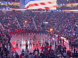 New Orleans Pelicans' moving tribute to victims of terrorist attack before first NBA home game since tragedy