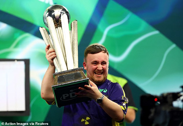 Revealed: The staggering amount Luke Littler could earn over the next ten years after success at the World Darts Championship