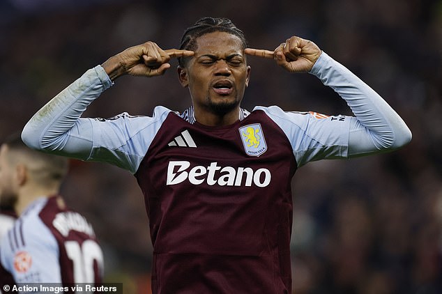 Aston Villa 2-1 Leicester: Leon Bailey proves match-winner for the hosts with his first goal of the season, as the Foxes suffer their fifth consecutive defeat