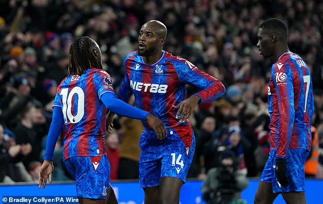 Crystal Palace 1-1 Chelsea: Blues' winless run continues as Cole Palmer's goal is ruled out by Jean-Philippe Mateta's late equalizer